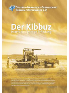 Der Kibbuz - Israels einzigartige Erfindung